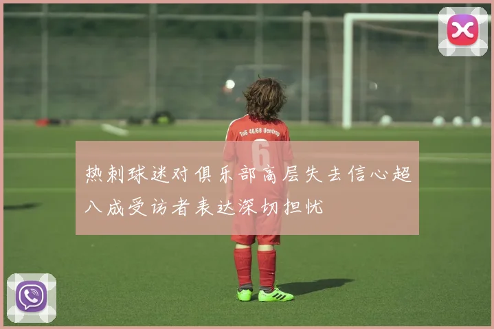 热刺球迷对俱乐部高层失去信心超八成受访者表达深切担忧